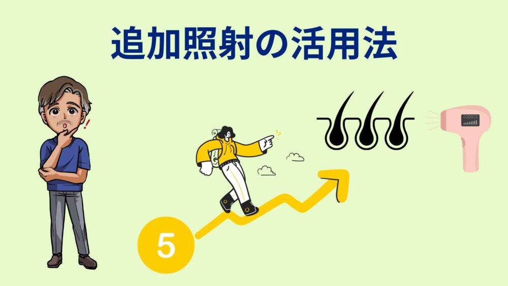 追加照射の活用方法