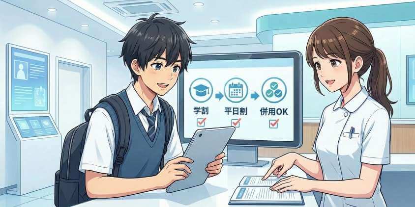 メンズリゼ利用可能な割引と併用ルール