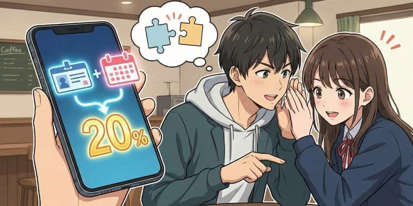「20%OFF」にする割引併用の裏技