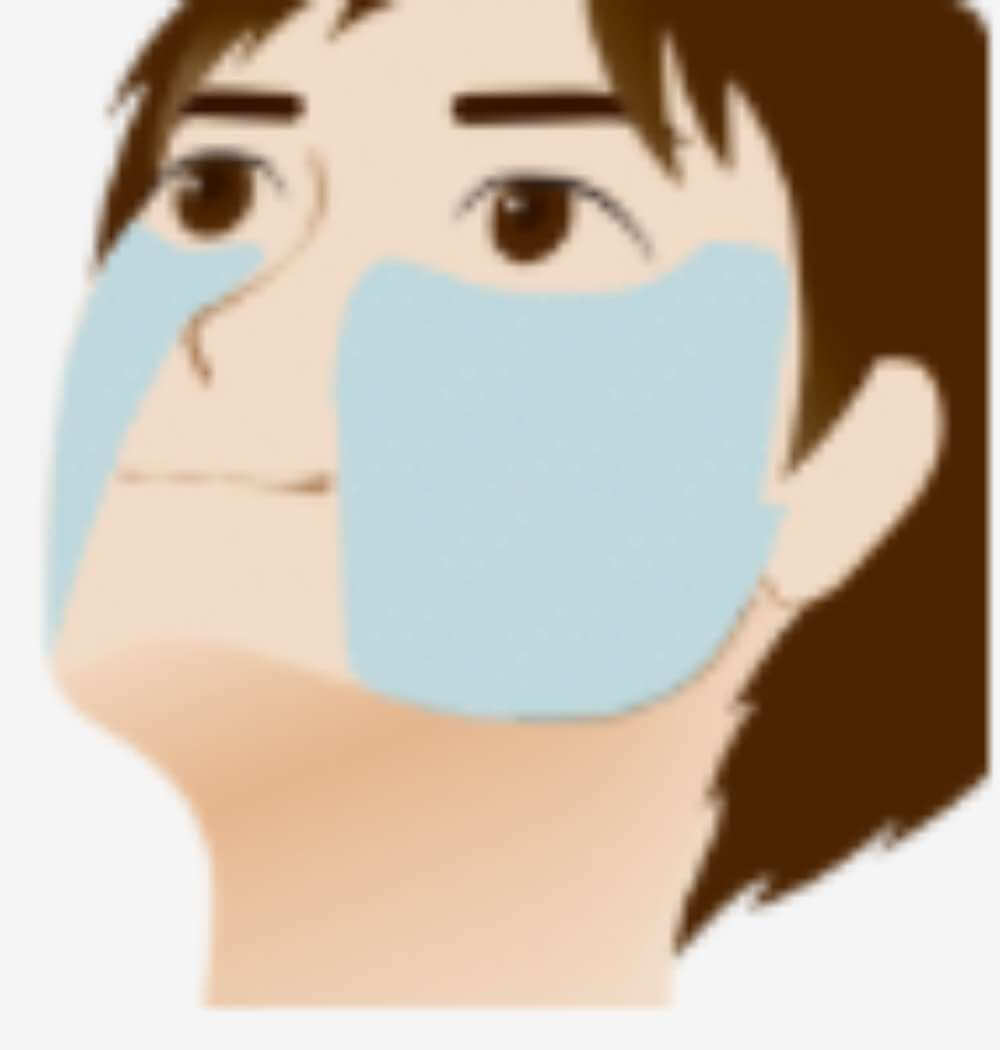 湘南もみあげ・頬
