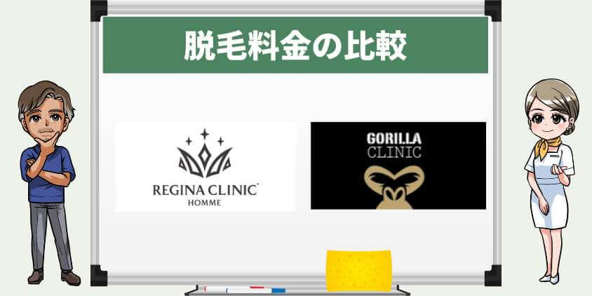 脱毛料金の比較