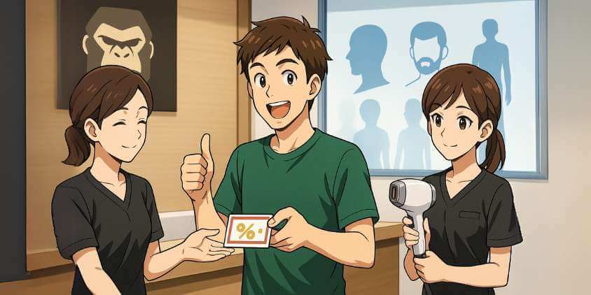 ゴリラクリニック紹介割