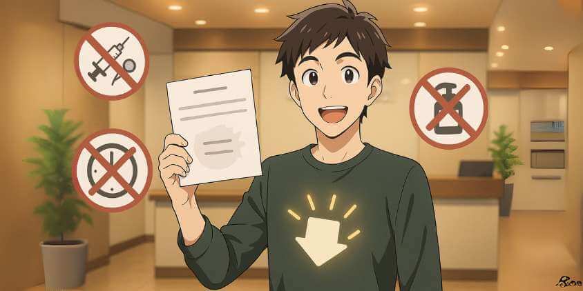 ゴリラクリニックのリアル請求書