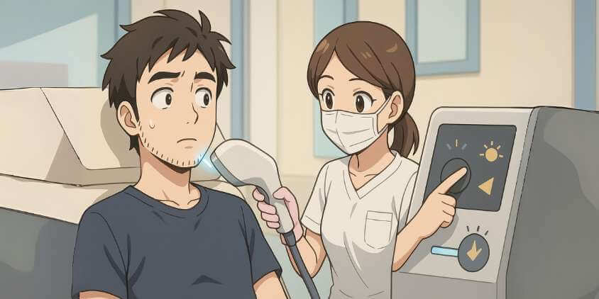 レーザー設定