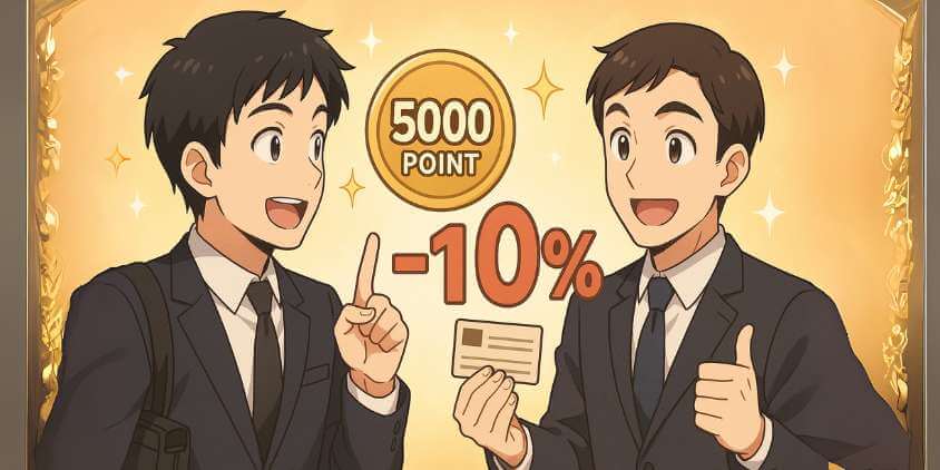5,000ポイントもらえる手順