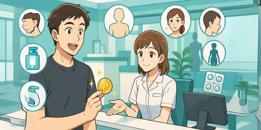 ポイントの使用先
