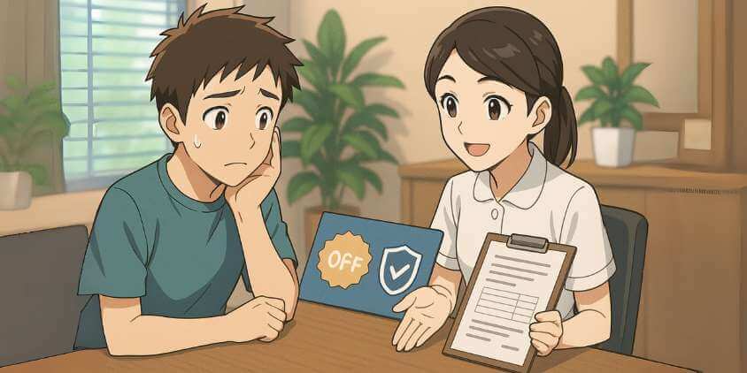 追加照射割引と保証内容