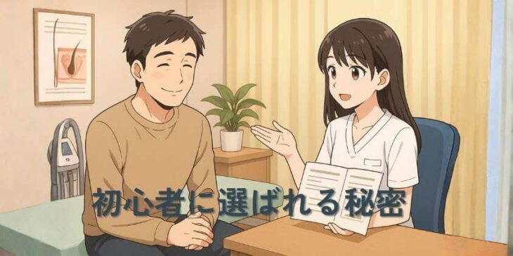 フレイアクリニックメンズが初心者に選ばれる秘密