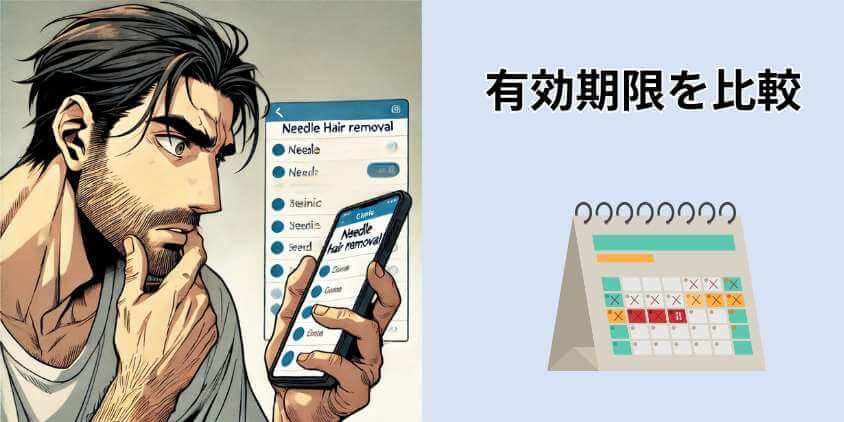 有効期限の比較