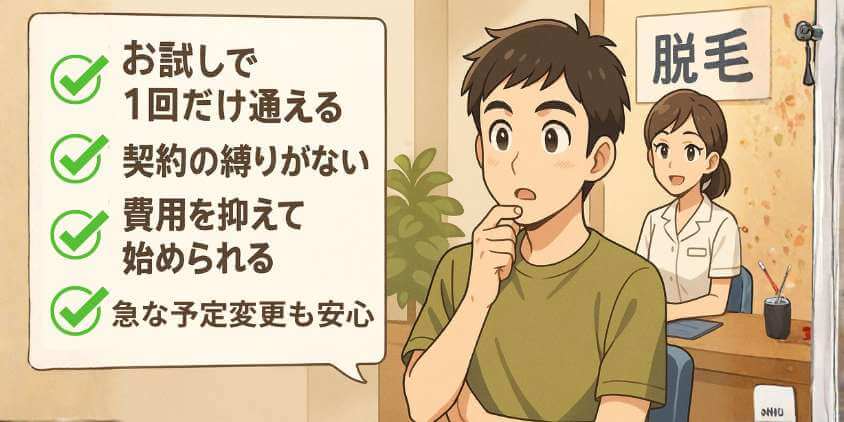 都度払いのメリット