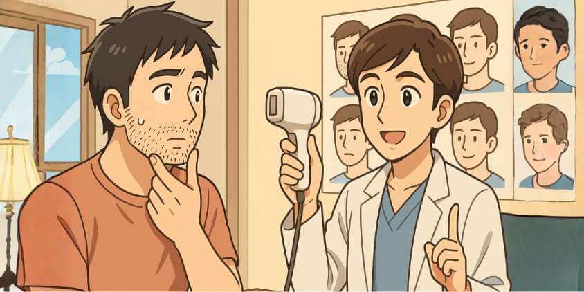 医療脱毛とのスピード比較