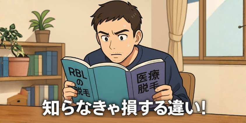 RBL医療脱毛|知らなきゃ損する違い