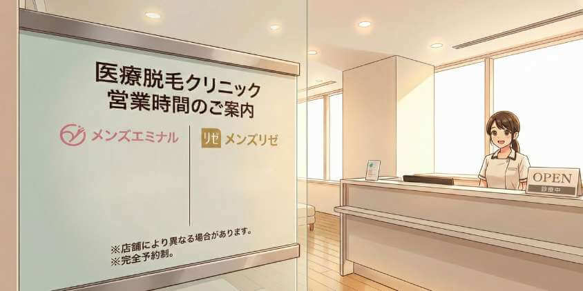 営業時間の比較