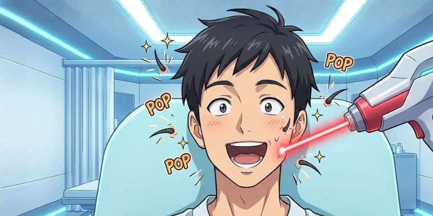 【体験談】剛毛が「根こそぎ弾け飛ぶ」快感！