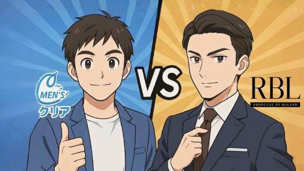 メンズクリアとRBLの決定的な違い