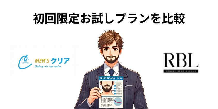 メンズクリアとRBL｜初回トライアル