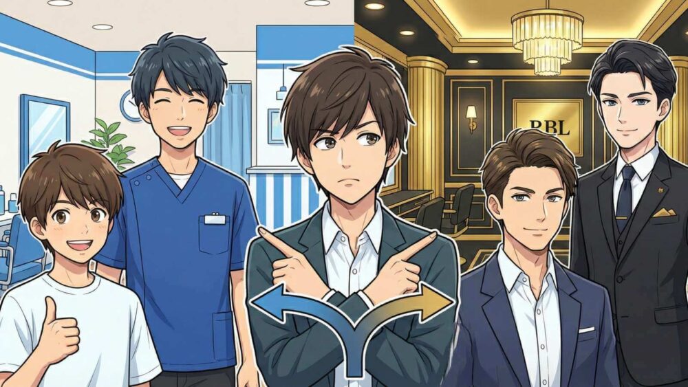 メンズクリアとRBL・あなたにオススメはこっちのサロン