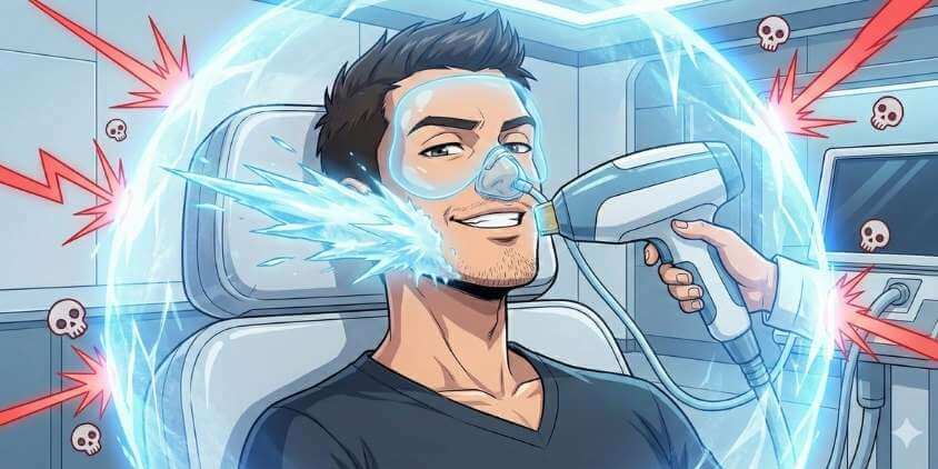 最強の痛み対策は「ガス冷却」＋「ダブル麻酔」