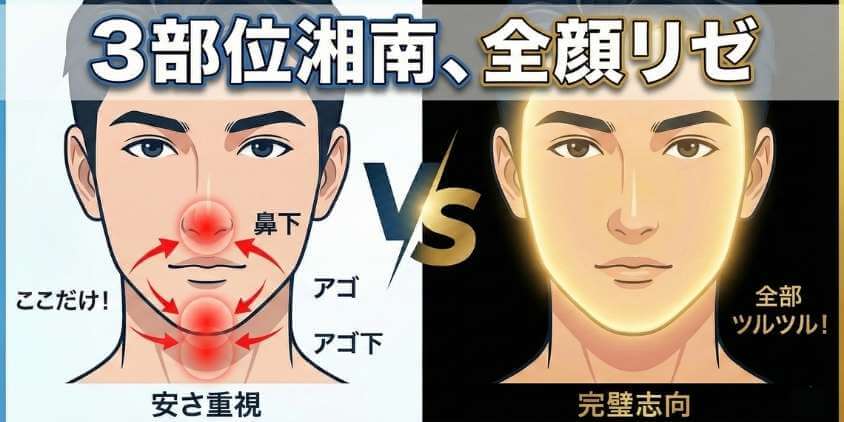 3部位湘南・全顔リゼ