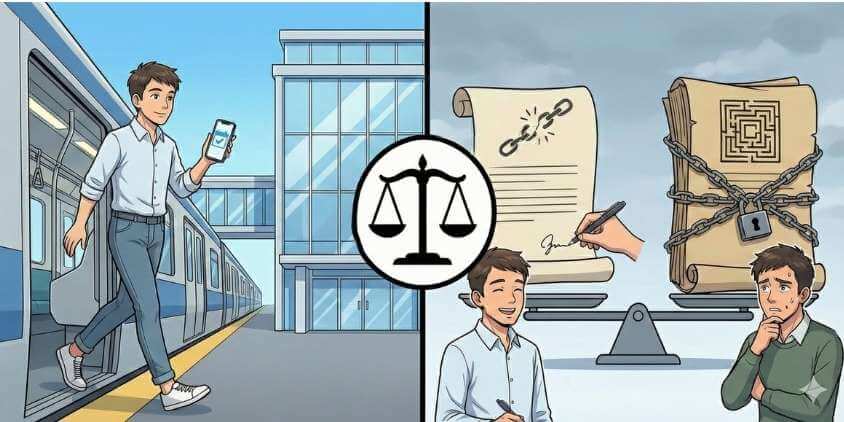 通いやすさと解約ルールの比較