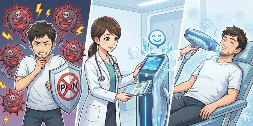 痛みが怖い人こそ、機械選びにこだわってメンズリゼへ