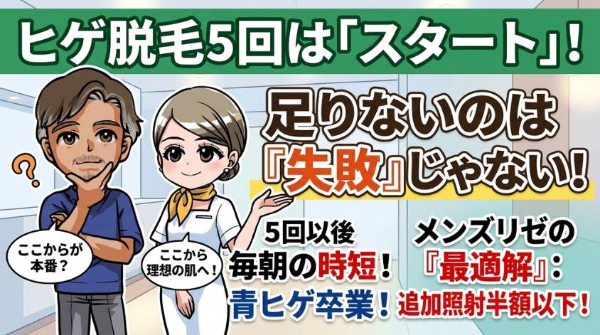 まとめ｜5回で足りないのは"失敗"ではなく"スタート"