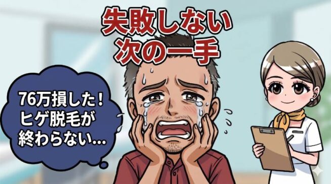 メンズリゼのヒゲ脱毛5回で足りない