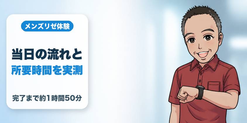 カウンセリング当日の流れ