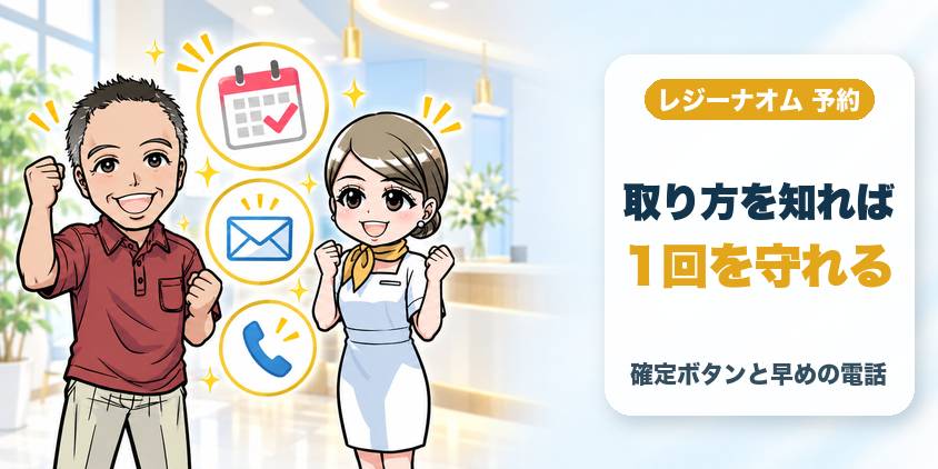 レジーナクリニックオムの予約は取れないより「取り方」で差がつく